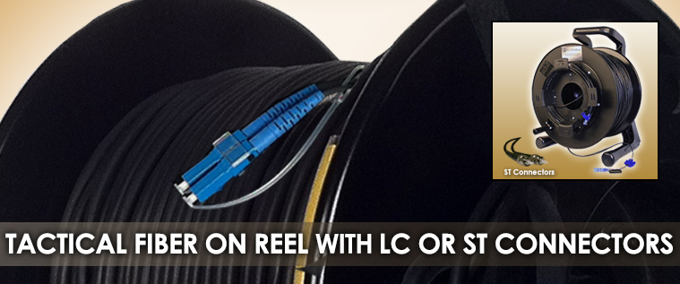 Tactical Fiber with LC connectors