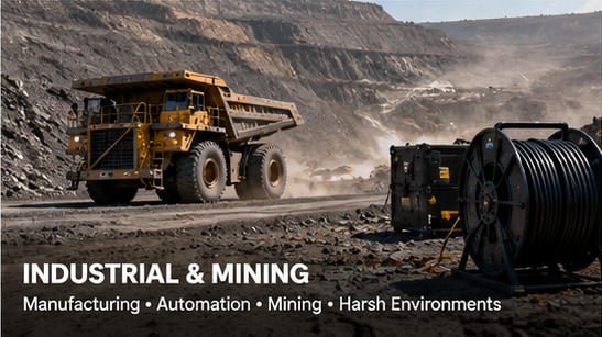 Industrial and Mining Fiber Optic Cables